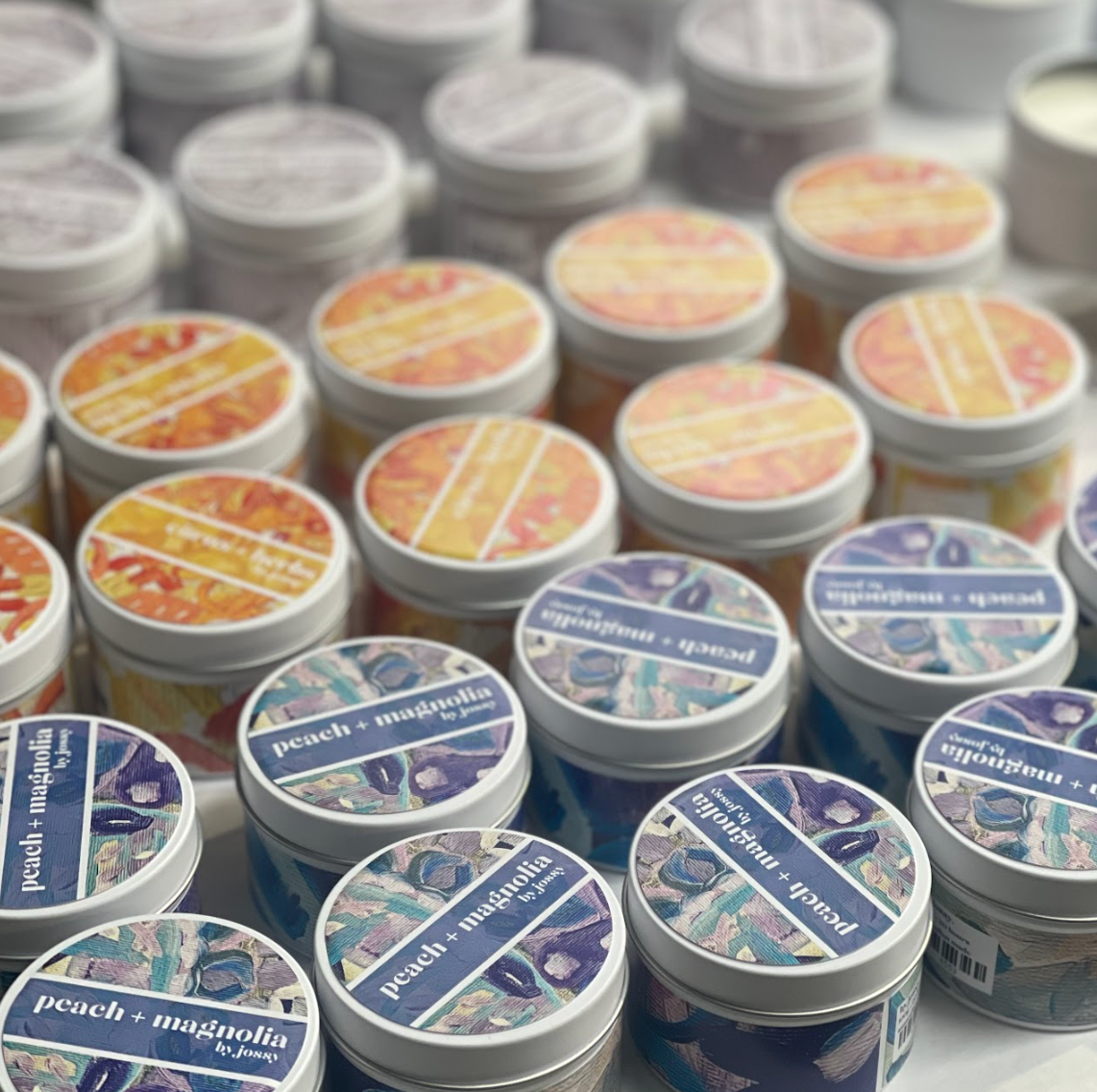 CEDARGRIS PRIVATE LABEL - Wholesale Jar/Filled Candle - 100g Private Label Tin Candle - Black7