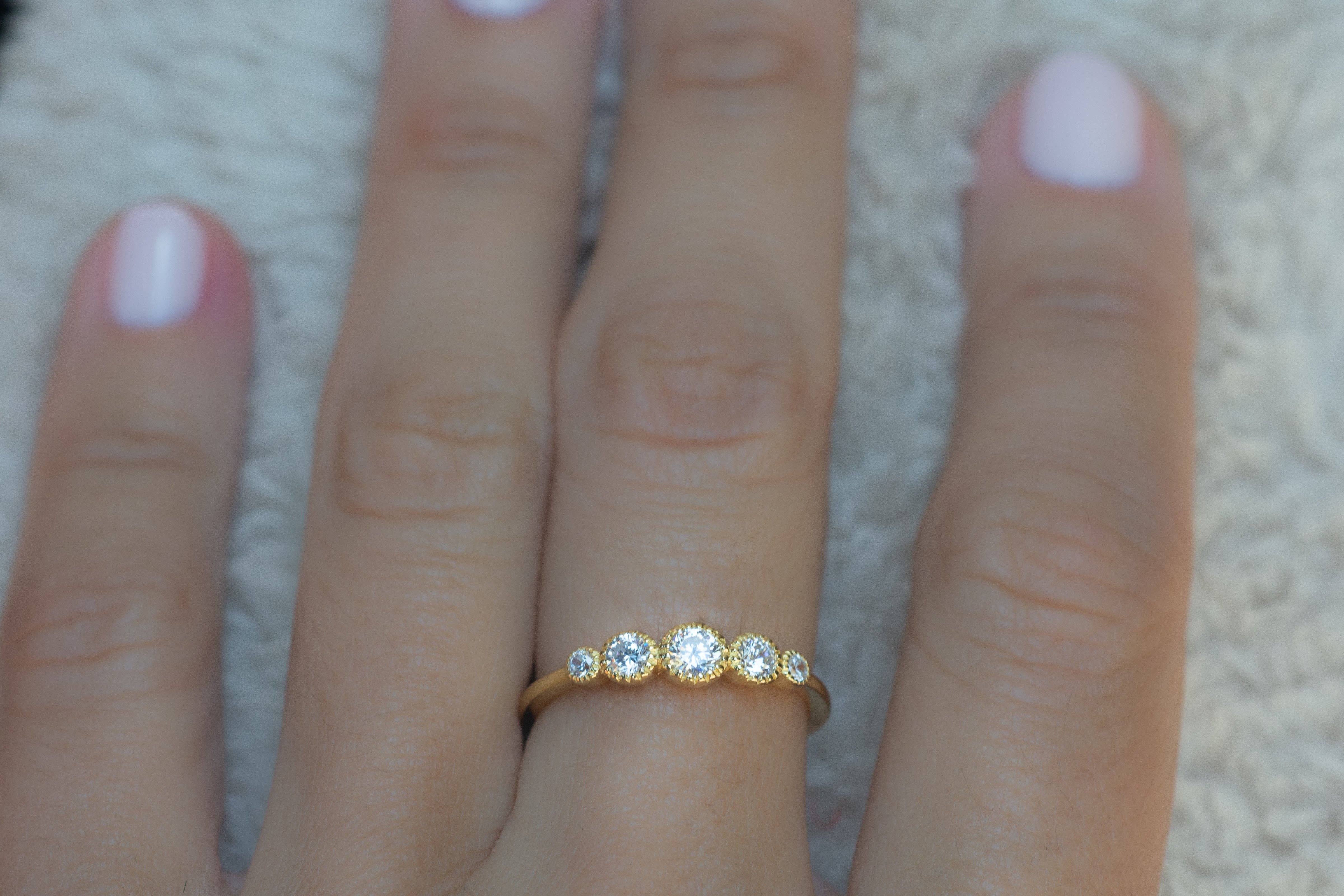 Sami Jewels - Vendita all'ingrosso Anelli multipietra - Anello con castone 52