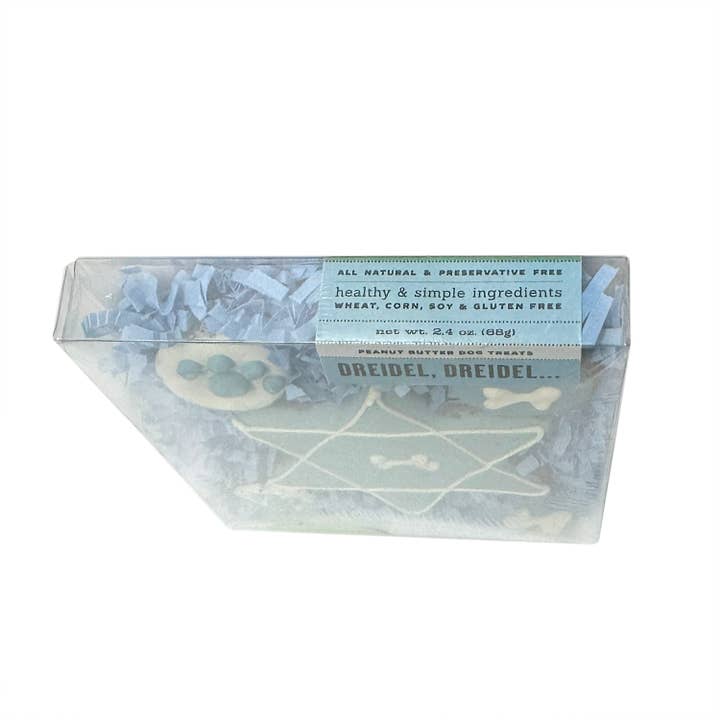 Bubba Rose Biscuit Co. - Wholesale Pet Treats - Dog - Dreidel, Dreidel... Box