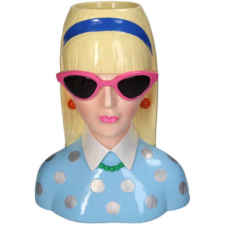 Trendhero.nl/b2b - Wholesale Vase - Vaas Fashion Lady ' Lyana ' 23x16x29cm