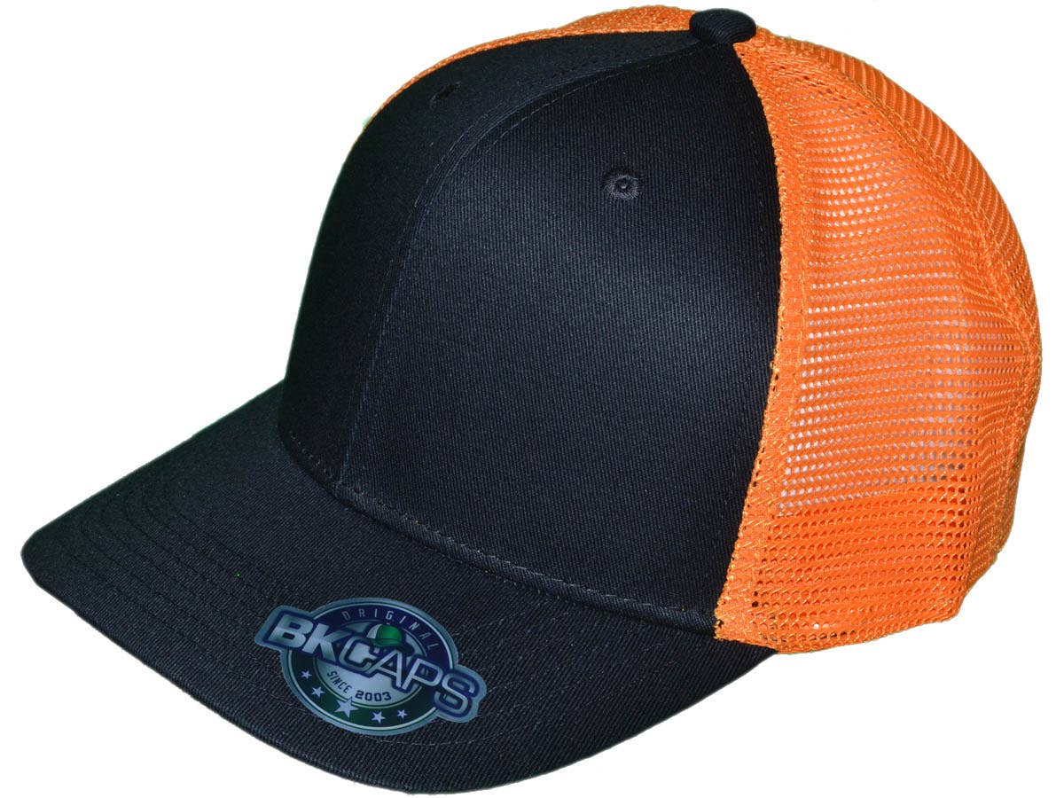 Buck Wholesale - Vendita all'ingrosso Cappellino  da camionista - Unisex - Cappellini Trucker Vuoti - 6 Pannelli Strutturati con Visiera Leggermente Curva31