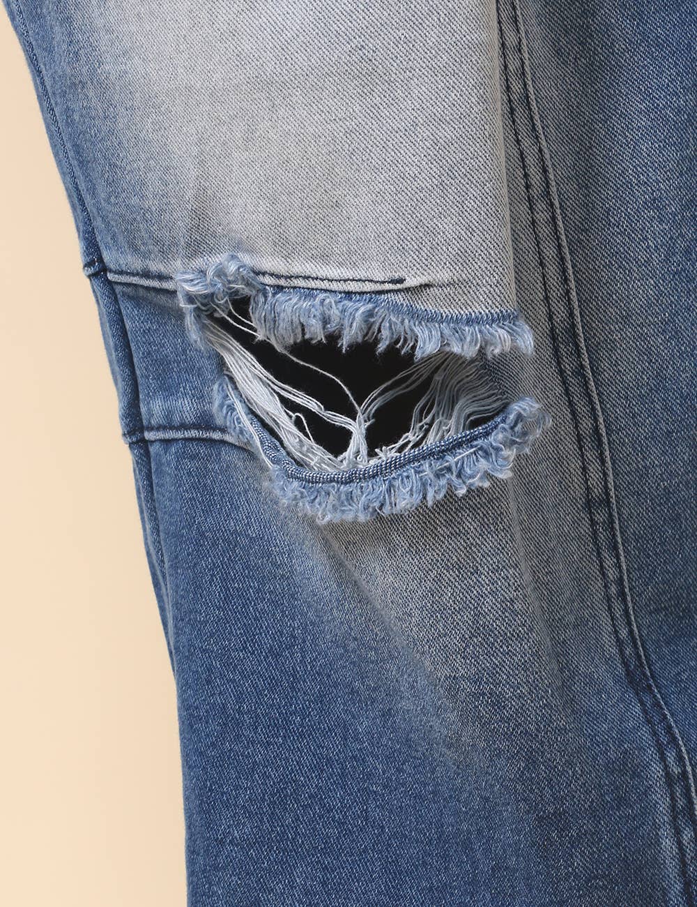 Sweetkama – Engroshandel Jeans - Dame – Damejeans med høj talje og vide ben i tøndeform, Barrel Denim SKP52211