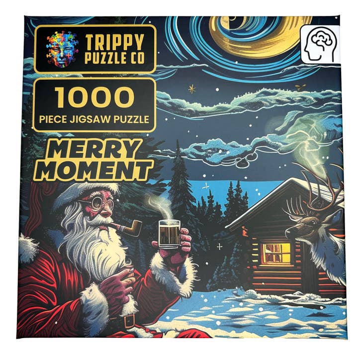 Trippy Puzzle Co - Wholesale Puzzle - Adult - Merry Moment Adult Classic Christmas Puzzle 1000PC2