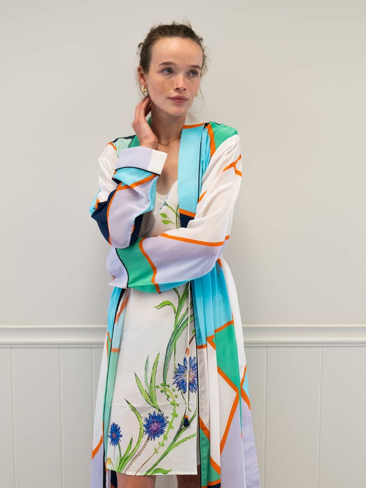 Accappatoio di lusso Kelly Block per la vendita all'ingrosso da parte di Sara Anderson