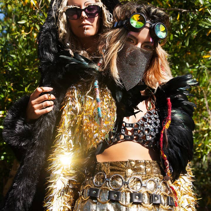 VidaKush - Wholesale Belt - Women's - Chain Mail Leather Belt1