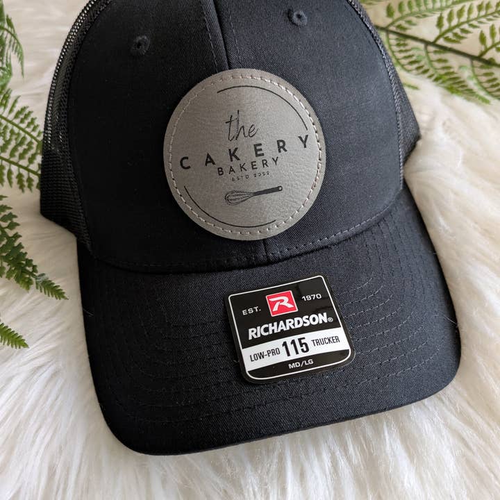 Endless Impressions - Wholesale Baseball Cap - Unisex - Engraved Logo Hat – Leatherette Patch, Trucker Style10