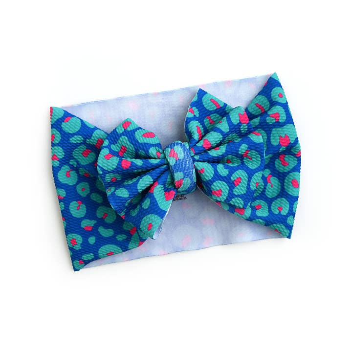 Gigi and Max - Wholesale Fashion Headband - Baby - Miley Leopard Headwrap Baby Hair Accessory