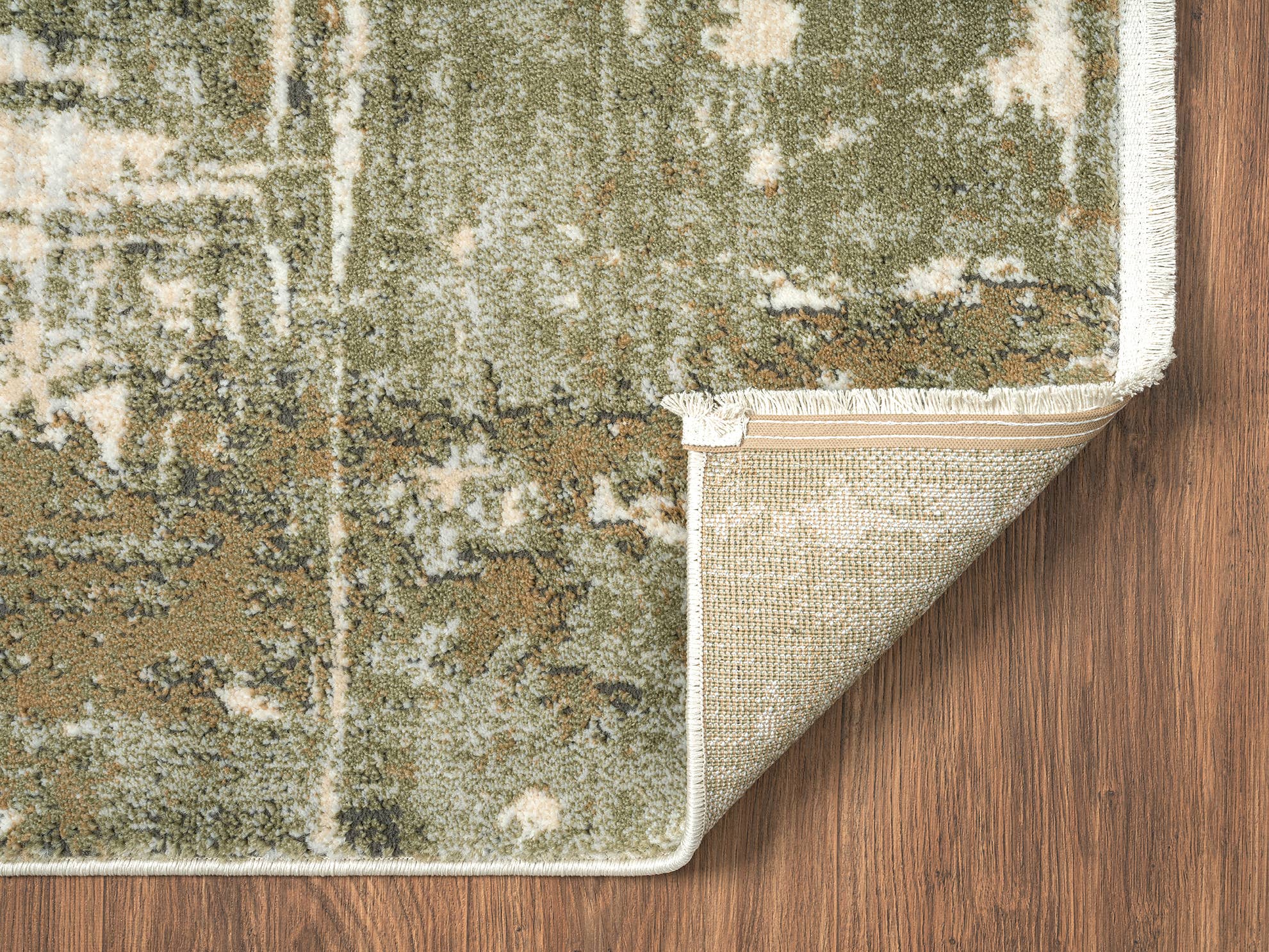 Abani Rugs - Vente Tapis - Tapis Abani Savoy Contemporain Abstrait Vert4