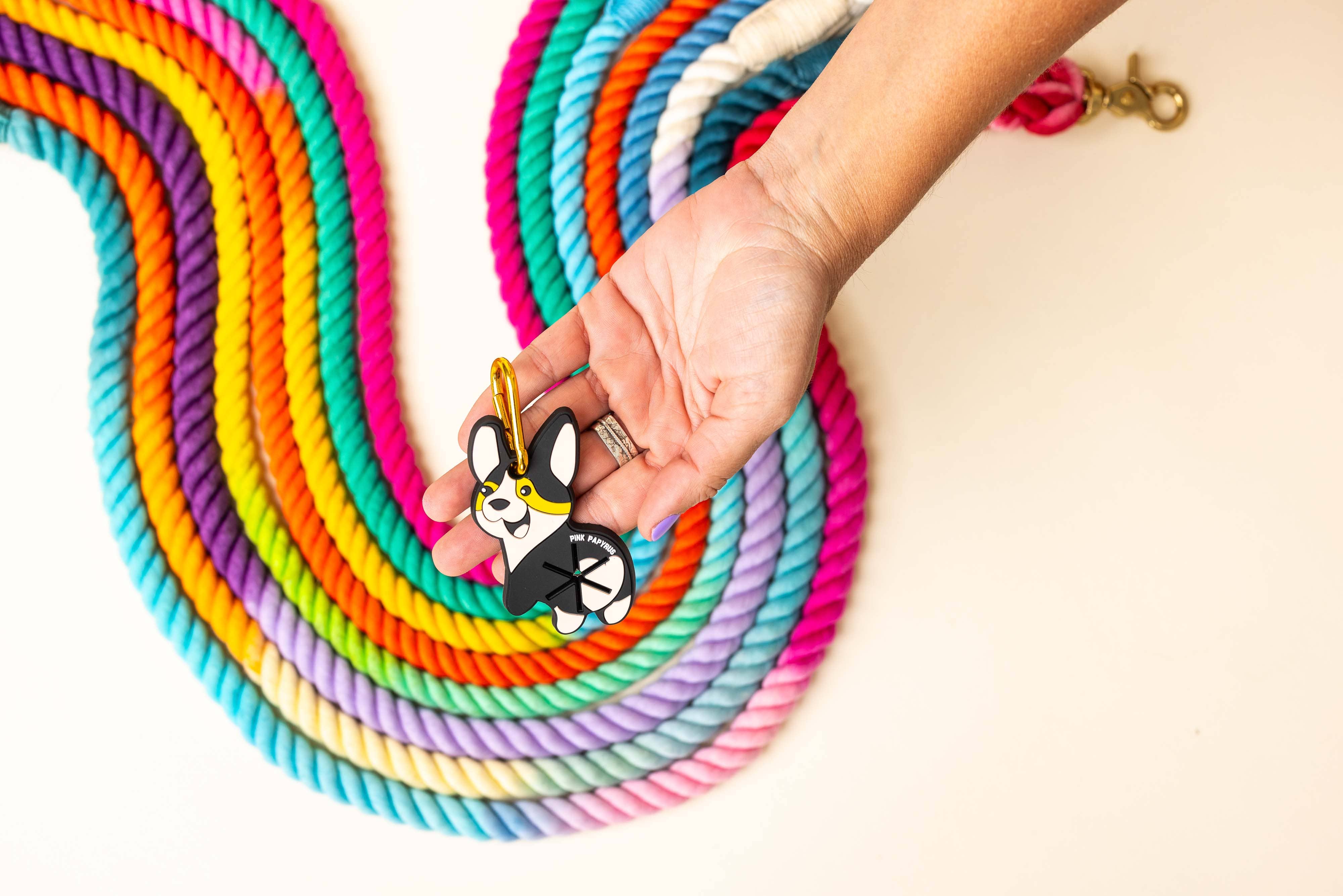 Pink Papyrus | Premium, Durable, & Stylish Dog Products – wholesale Pet poo bag dispenser – Happy Puppy Potty Pick Up | Waste Bag Holder | Poop Bag 3