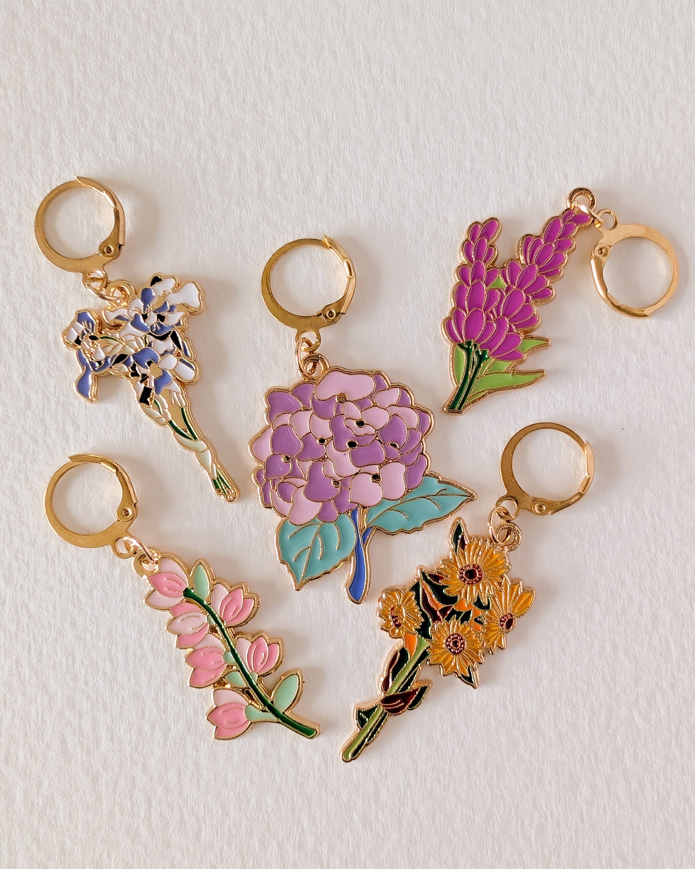 Hello Kim - Kim Chui - Wholesale Knitting/Crochet Supplies - Fleuri #2 - Removable stitch markers8