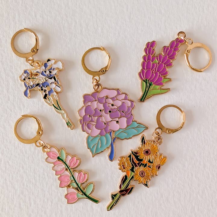 Hello Kim - Kim Chui - Wholesale Knitting/Crochet Supplies - Fleuri #2 - Removable stitch markers8