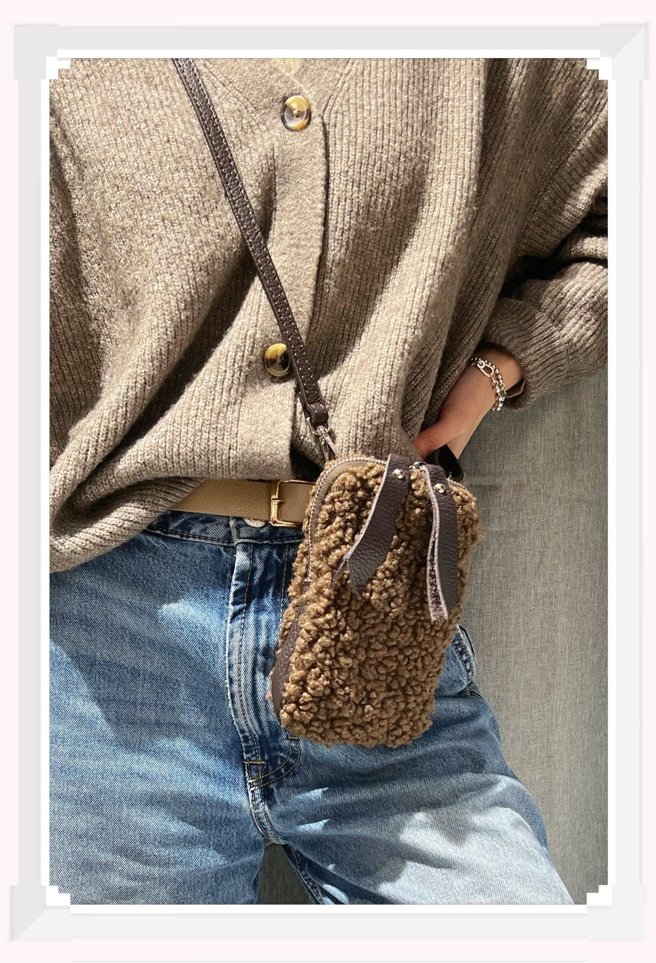 Z et Z - Venta al por mayor Bandolera - Mujer - Bolso portátil peludo C100347