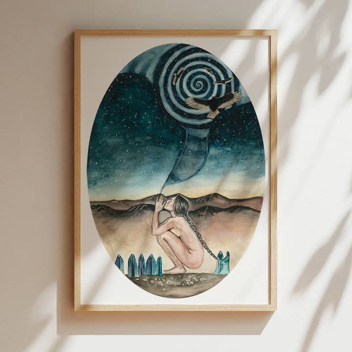 Anna Of The Meadow - Wholesale Art Print - "The Ancestors" Archival Print