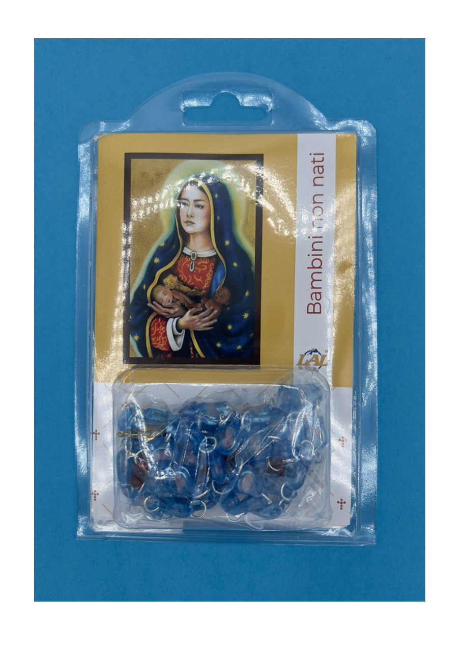 Costa Articoli Religiosi - Wholesale Prayer Beads Necklace - Rosario is the crown of unborn children. Grains 13X10 mm.3