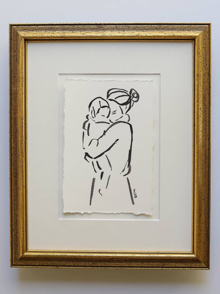 Hold You Print No. 4 for wholesale by Rebekah Webb Studio