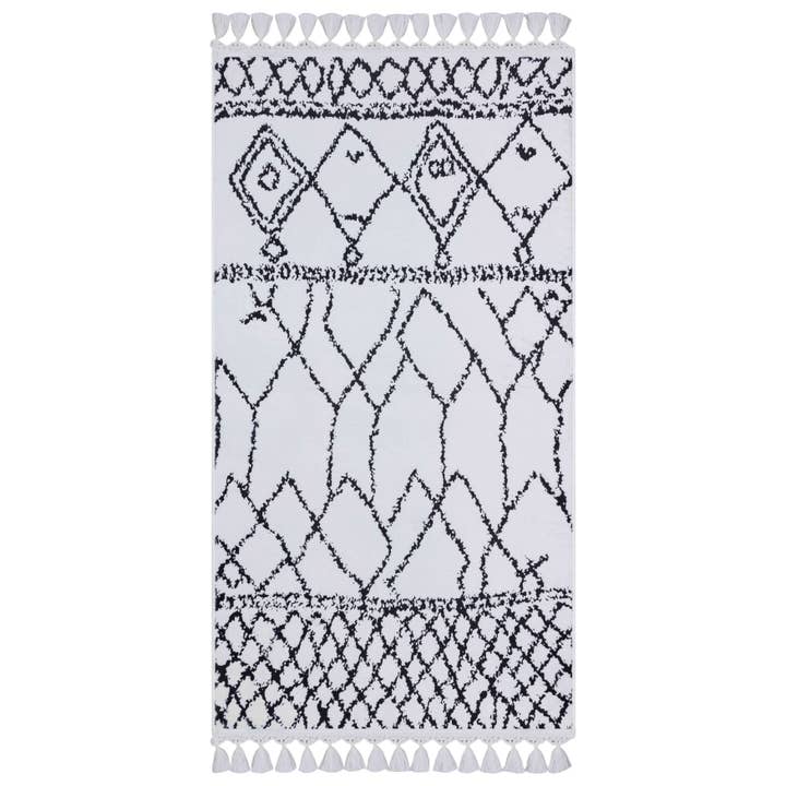 Alfombra Vitaus M-6151-Beyaz para venta al por mayor de Vitaus