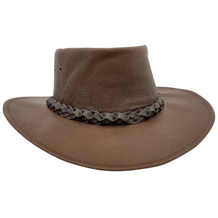 Jacaru Australia - Venta al por mayor Sombrero cowboy - Unisex - Gorro de piel de canguro de primera calidad Jacaru 1001P