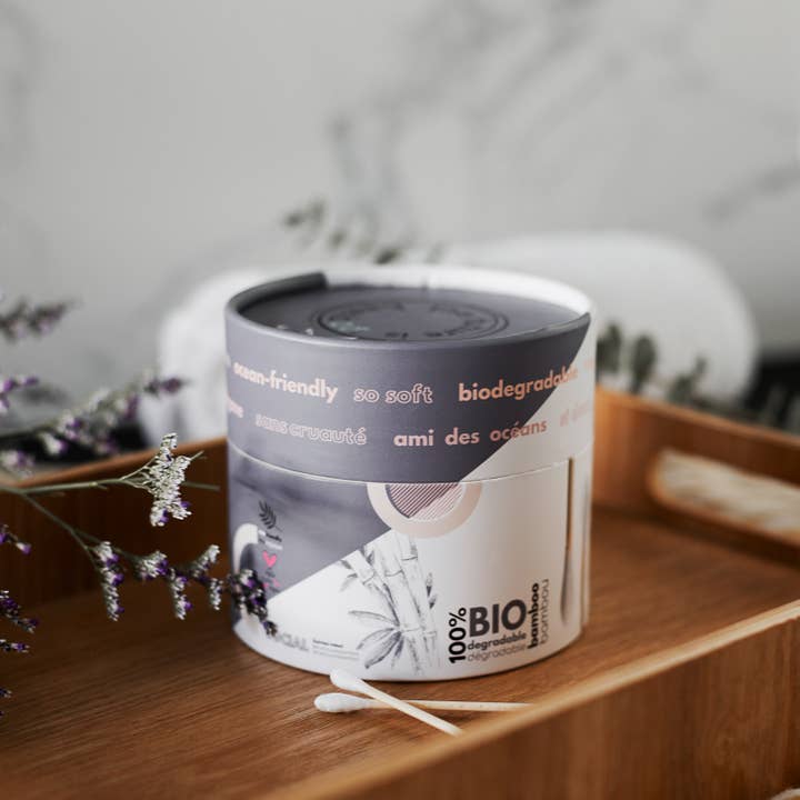 The future is bamboo - Wholesale Cotton Swab/Q-Tip - Biodegradable cotton swabs - 400x3