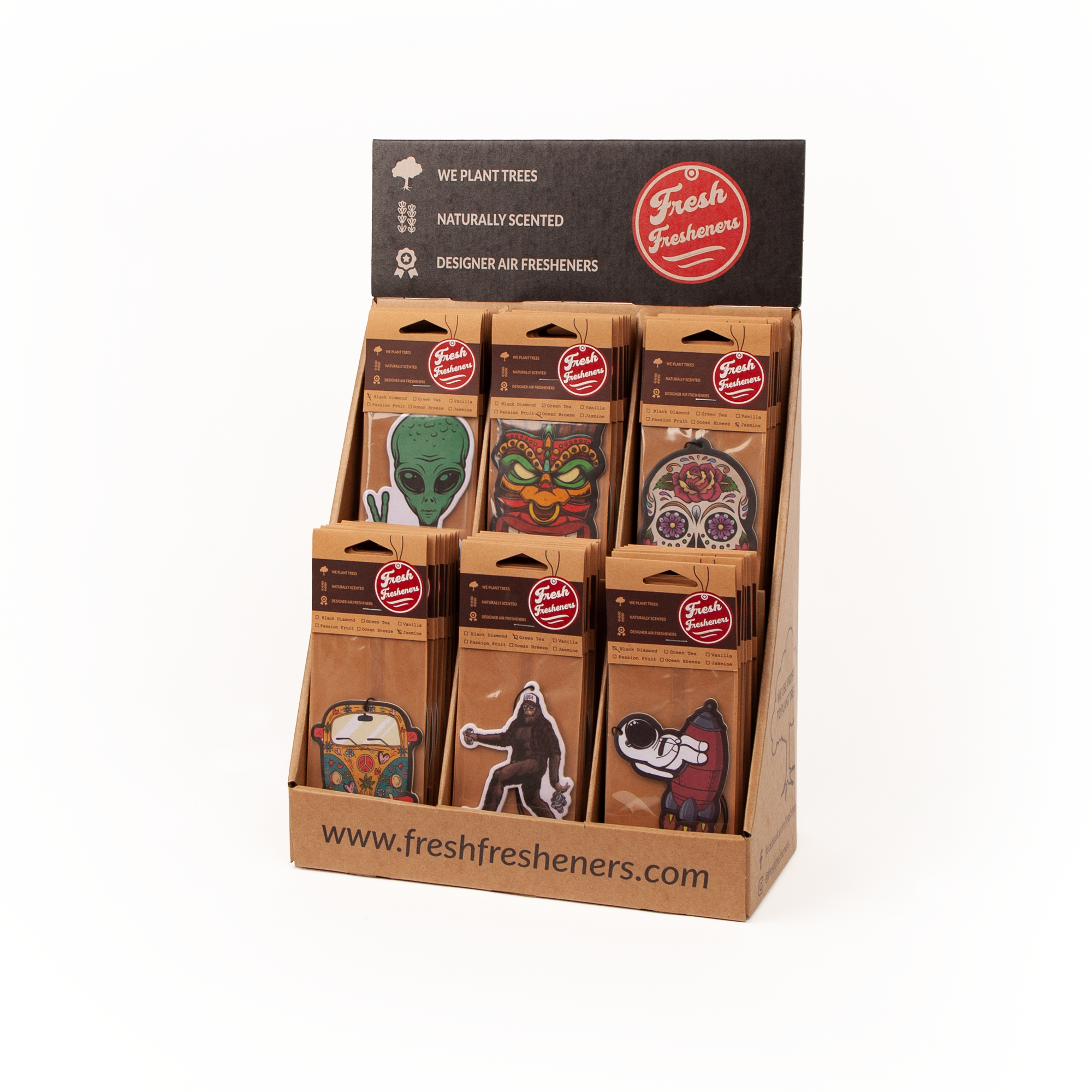 Fresh Fresheners - Vente Présentoir – maison et déco - Présentoir de comptoir vide gratuit avec l'achat de 72 unités.1