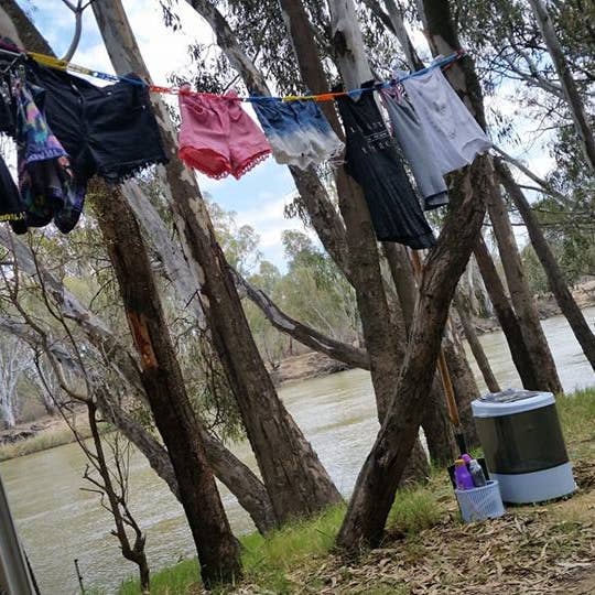 Adventure Awaits - Wholesale Clothes Hangers - Slide n' Dry Pegless Clothesline | Rainbow | Australian Made2