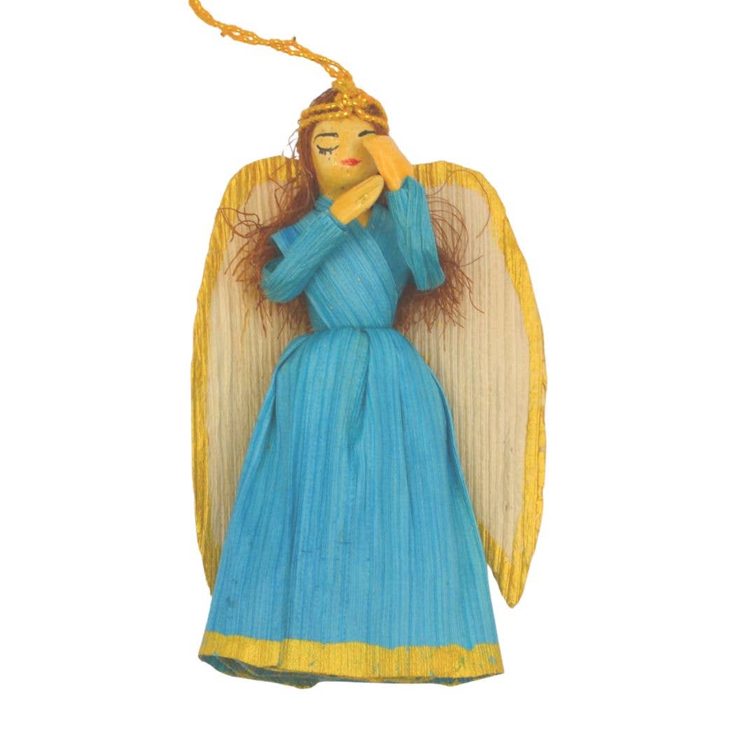 Didi Bahini Fair Trade - Wholesale Decorative Figurine - Corn Husk Angel3