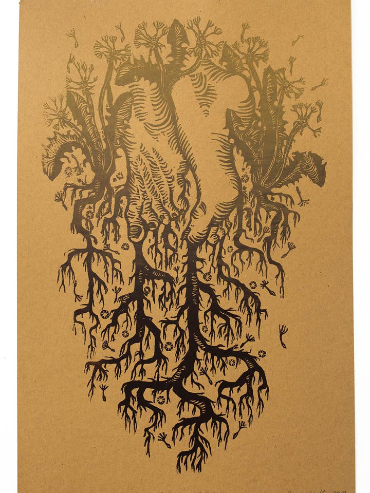 Impresión a tierra para venta al por mayor de Solstice Handmade