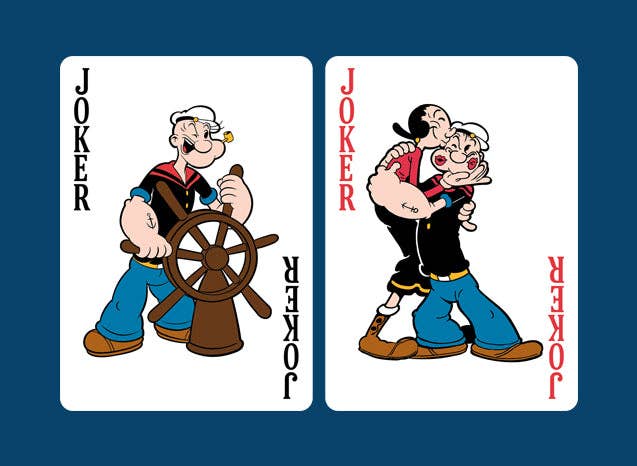 Collectible Playing Cards - Wholesale Playing Cards - Bicycle Limited Edition Popeye The Sailor Man Playing Cards8
