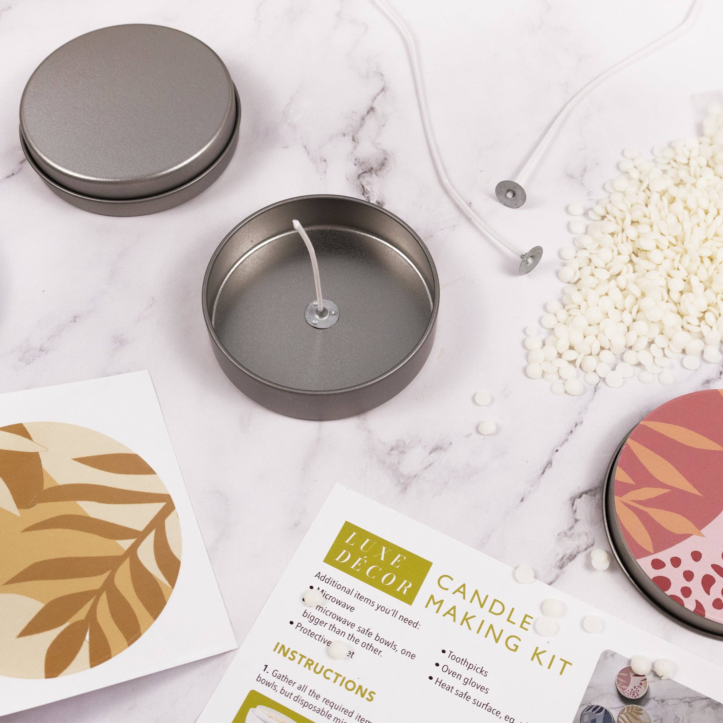 Robert Frederick Ltd - Vente Kit de bricolage - Kit de Fabrication de Bougies Luxe Décor2