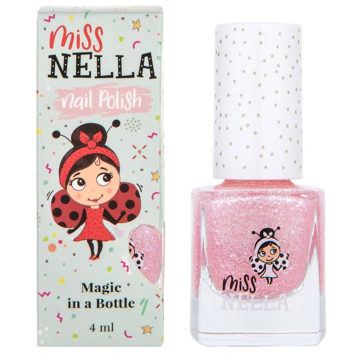 Miss Nella - Wholesale Nail Polish - Kids - Itsy Glitzy Hippo Kids Peel Off Odour Free Nail Polish