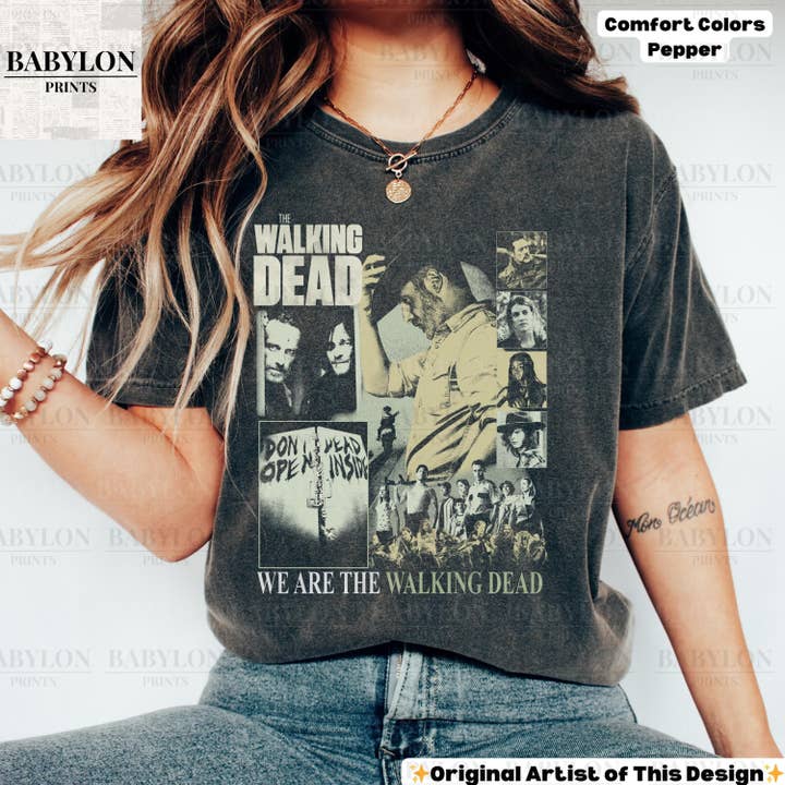 The Walking Dead Group T Shirt - Official TWD Merchandise for wholesale by TheKingShirt