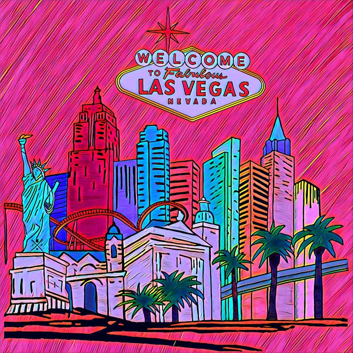 Quadrado de bolso rosa Las Vegas por atacado de Gentleman Rogue