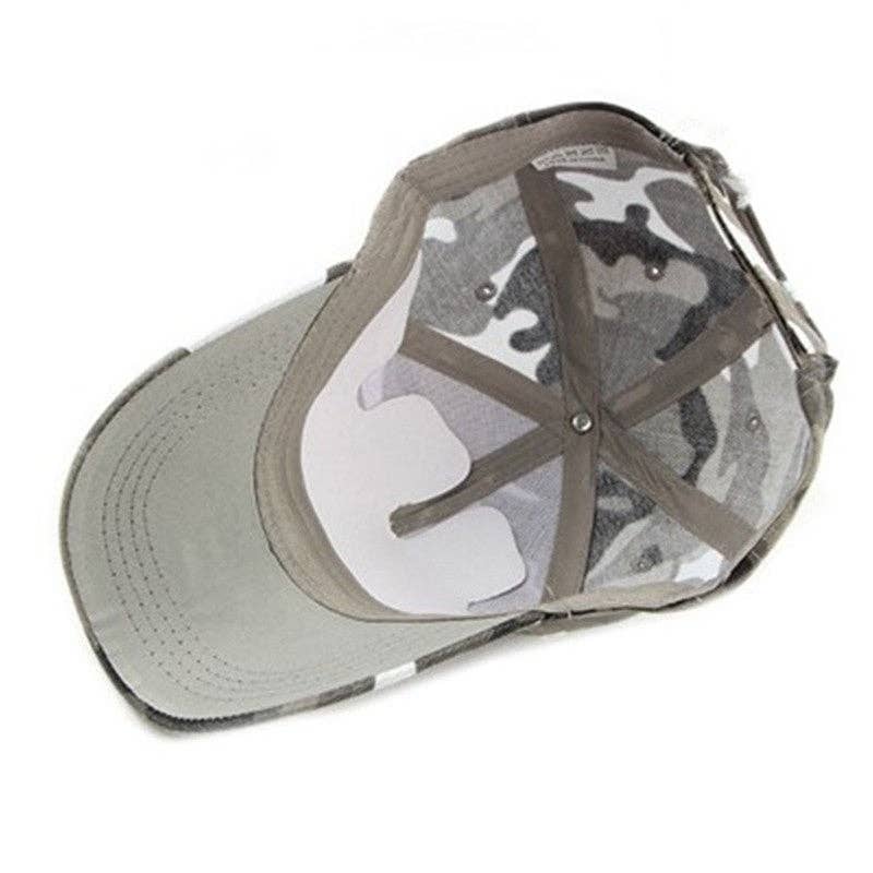 Sheer Trend – wholesale Baseballkeps - Dam – Sommar utomhus kamouflage solhatt2