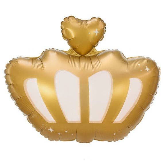 Ballon en aluminium couronne 21 po. PartyDeco USA pour la vente par THE BALLOON HUB