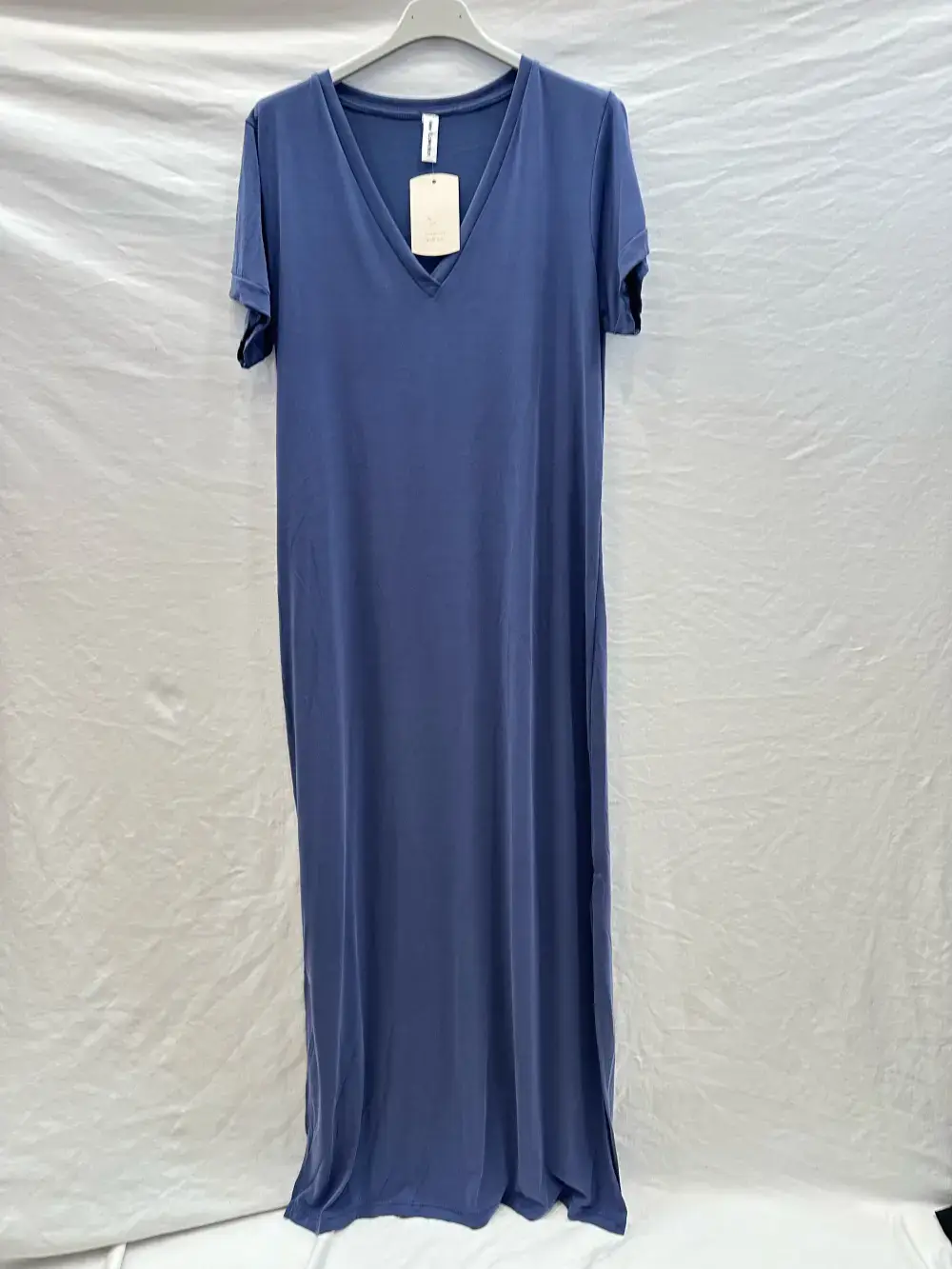 Mimi & Gogo – Engroshandel Kjole - Dame – Lang Flydende Kjole @130782_RLFluide9