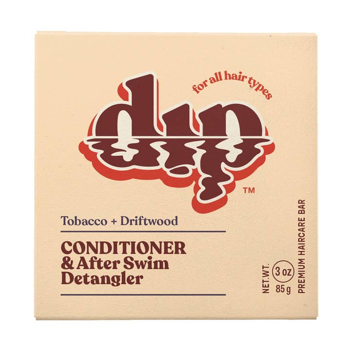Conditioner Bar & After Swim Detangler - Tobacco & Driftwood for wholesale by Dip