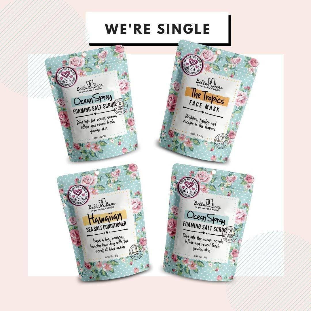 Bella & Bear - Wholesale Skincare face mask - Tropics Face Mask - Vegan & Cruelty-Free Mini | Travel 2