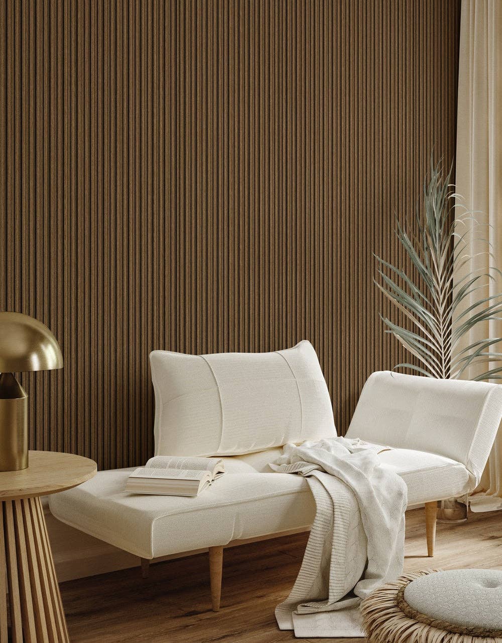 Walloro Luxury Embossed Wallpaper – wholesale Wall Panelling – Walnut Wood Grain Wall Panel, PS Wall Home Decoration Panel-Premium Quality1