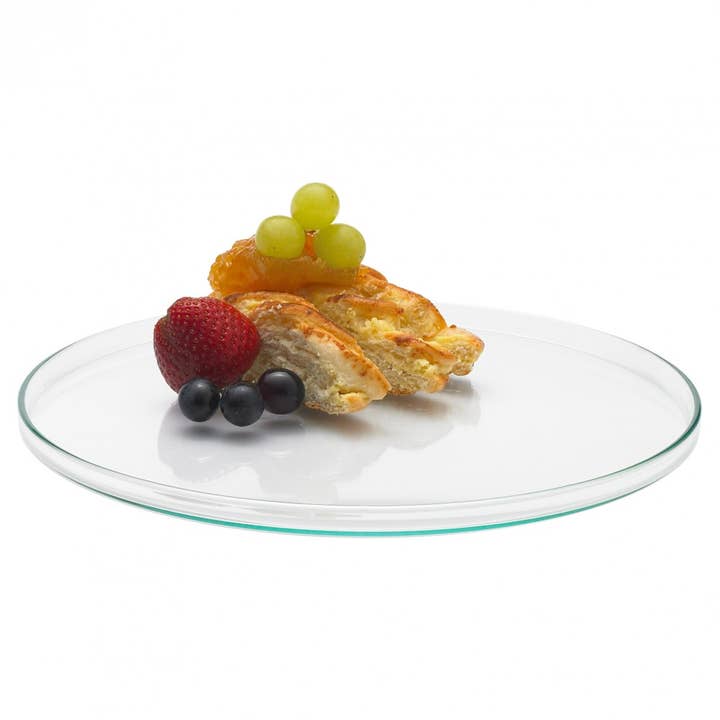 Cake plate 2 pcs (d 28 cm) for wholesale by Trendglas-Jena
