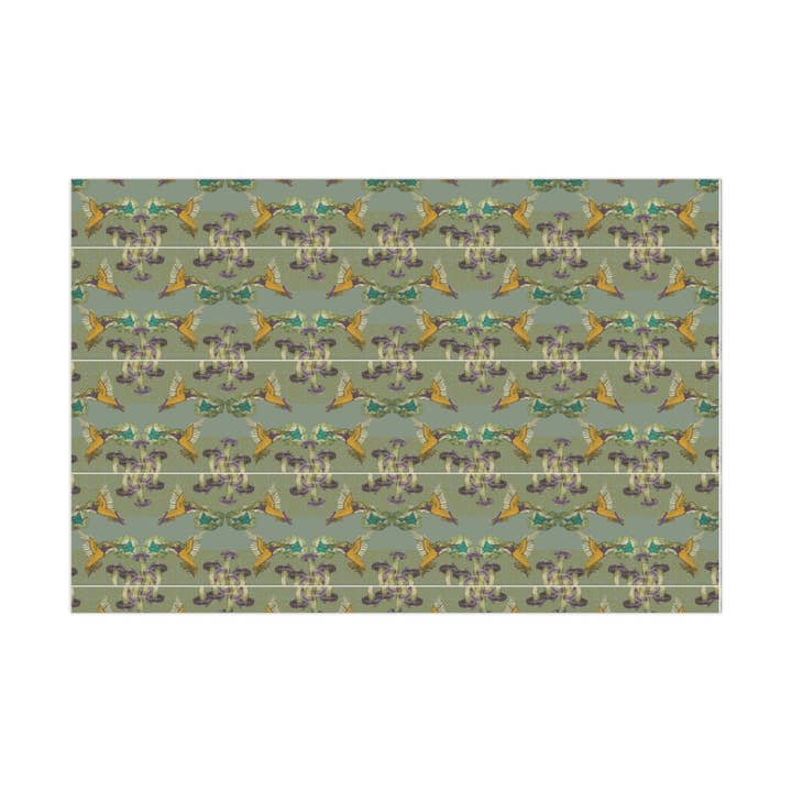 Hummingbird Dreams gaveindpakningspapir for engroshandel hos Get Primped