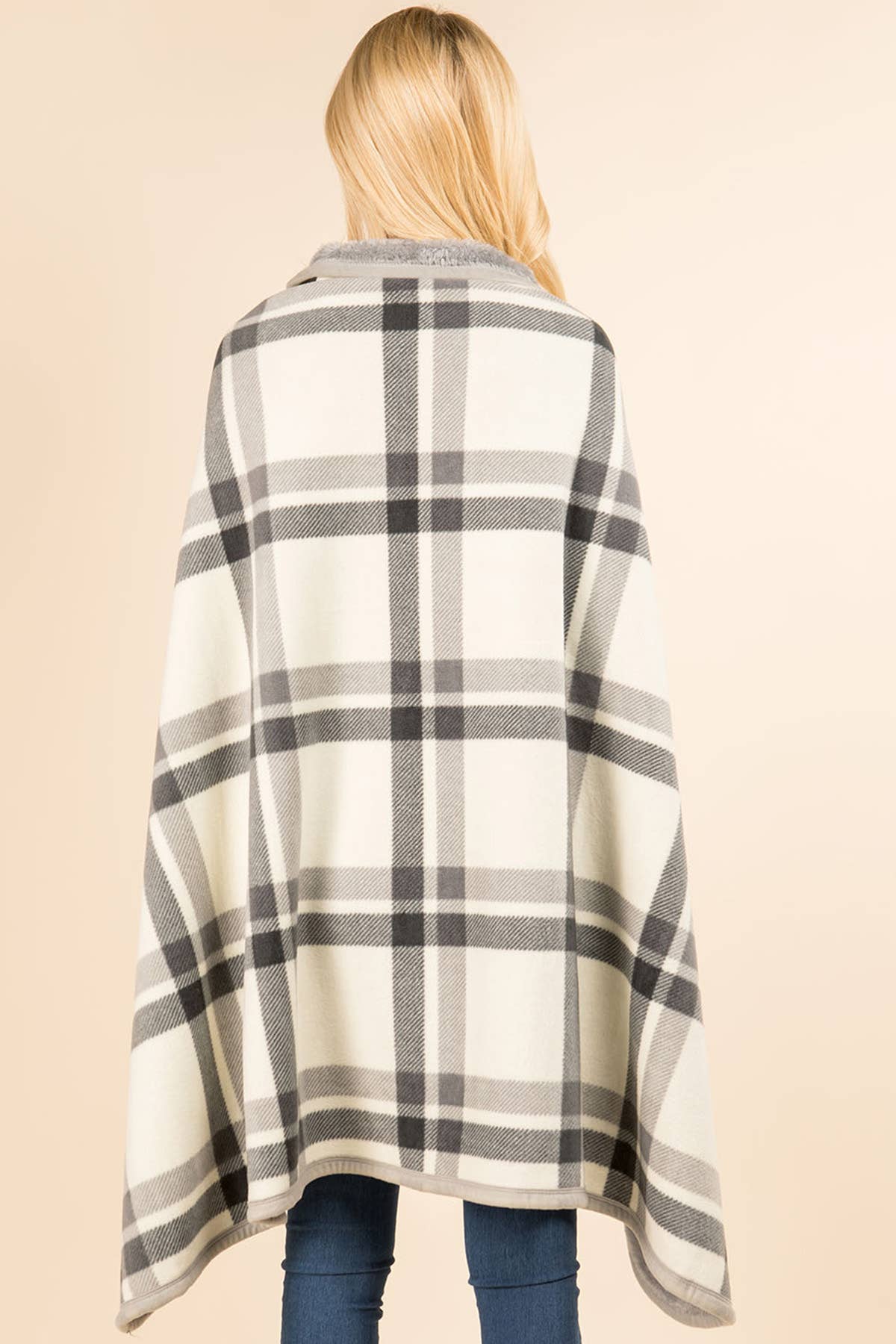 Suzie Q USA - Venta al por mayor Chal - Mujer - Mantón de manta a cuadros16