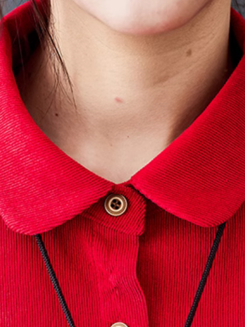 StyleGalX – wholesale Dress – Women's – Women's Over-the-Knee Warm Button-Up A-Line Dress7