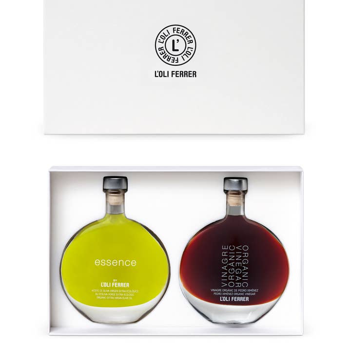 A.O.V.E ESSENCE BARCELONA+ VINAGRE ORGÁNICO de Pedro Ximénez para venta al por mayor de L'OLI FERRER