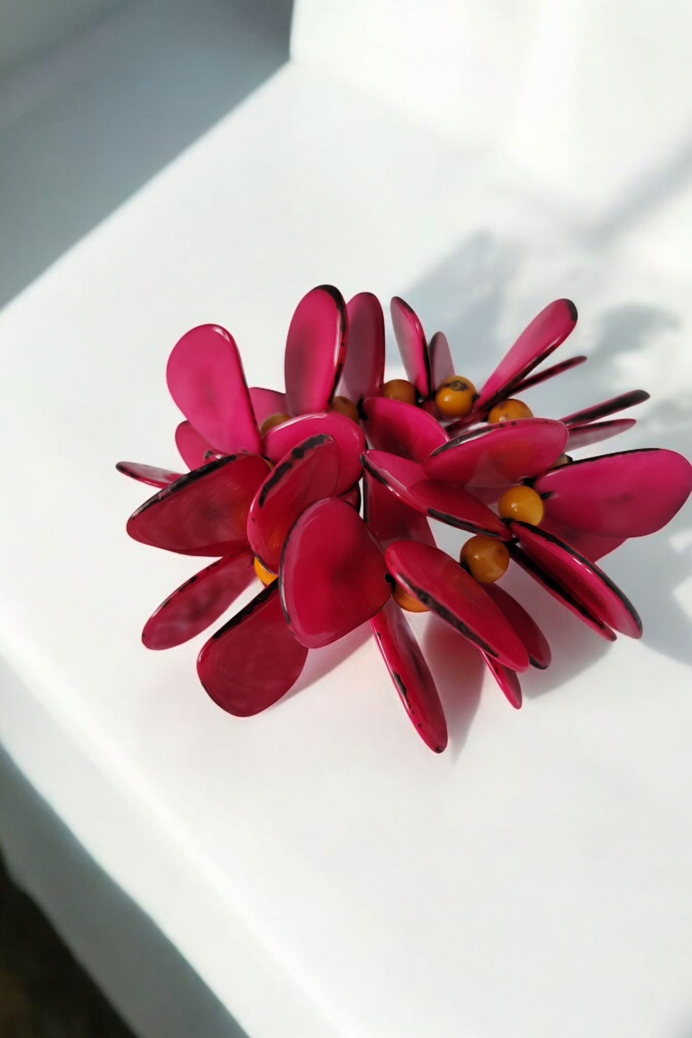 Organic jewelry by Allie – Großhandel Perlenarmband – Oahu Lei-Stil Tagua-Armband Insel-Strand-Schmuck15