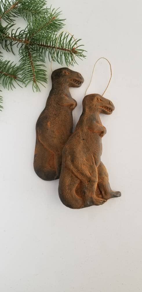 Farm and Hive - Wholesale Ornament - T-Rex Dinosaur | Beeswax Ornament