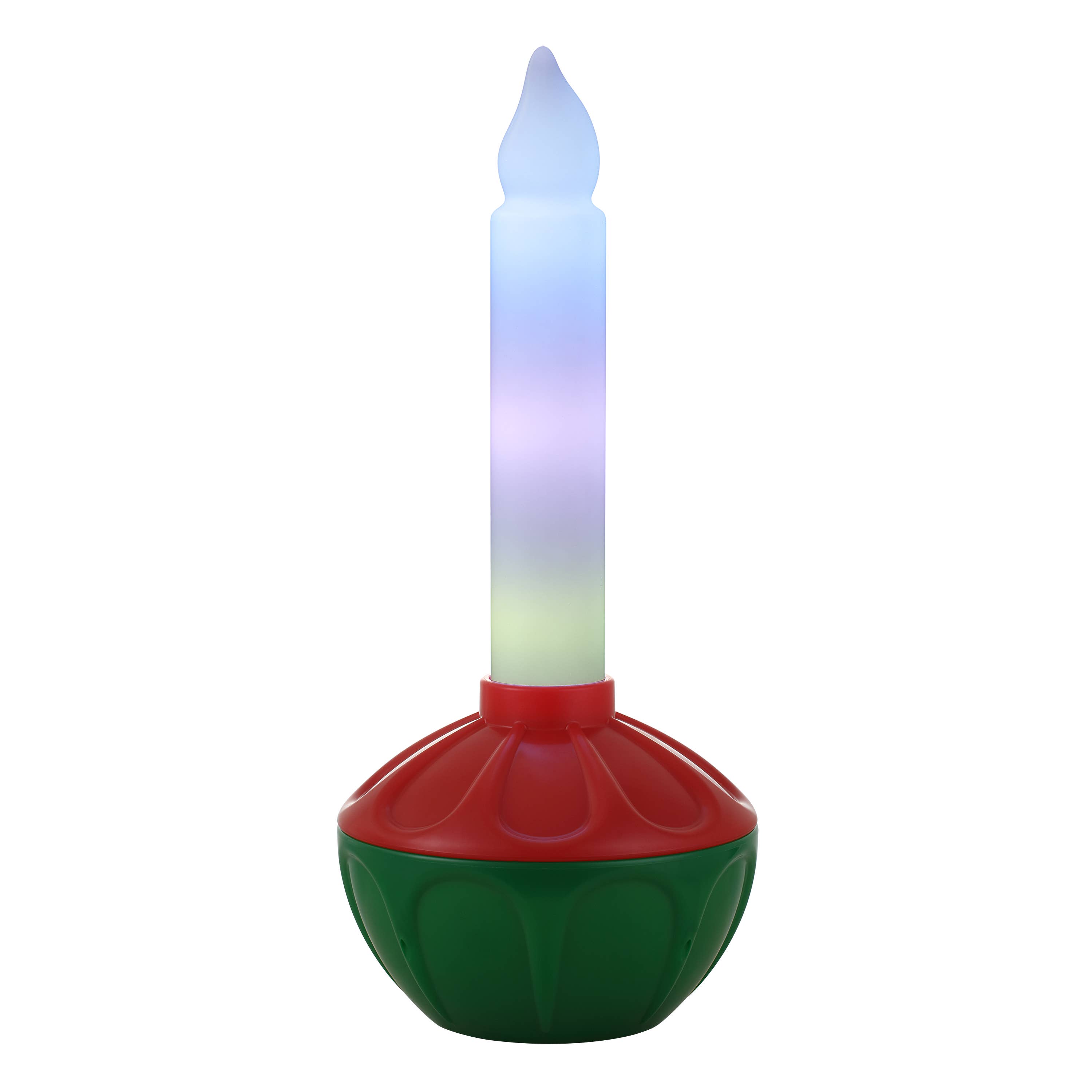 Mr. Christmas - Wholesale Christmas Decoration - 24in. Vintage Blow Mold Bubble Light Candle0