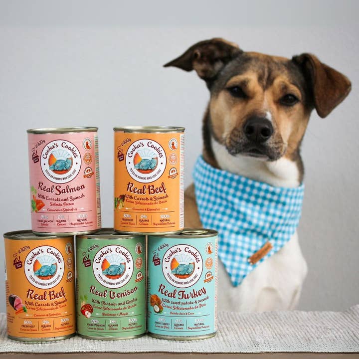 Cooka's Cookies - Wholesale Pet Food - Dog - Real Salmon - Natural Humid dog Food