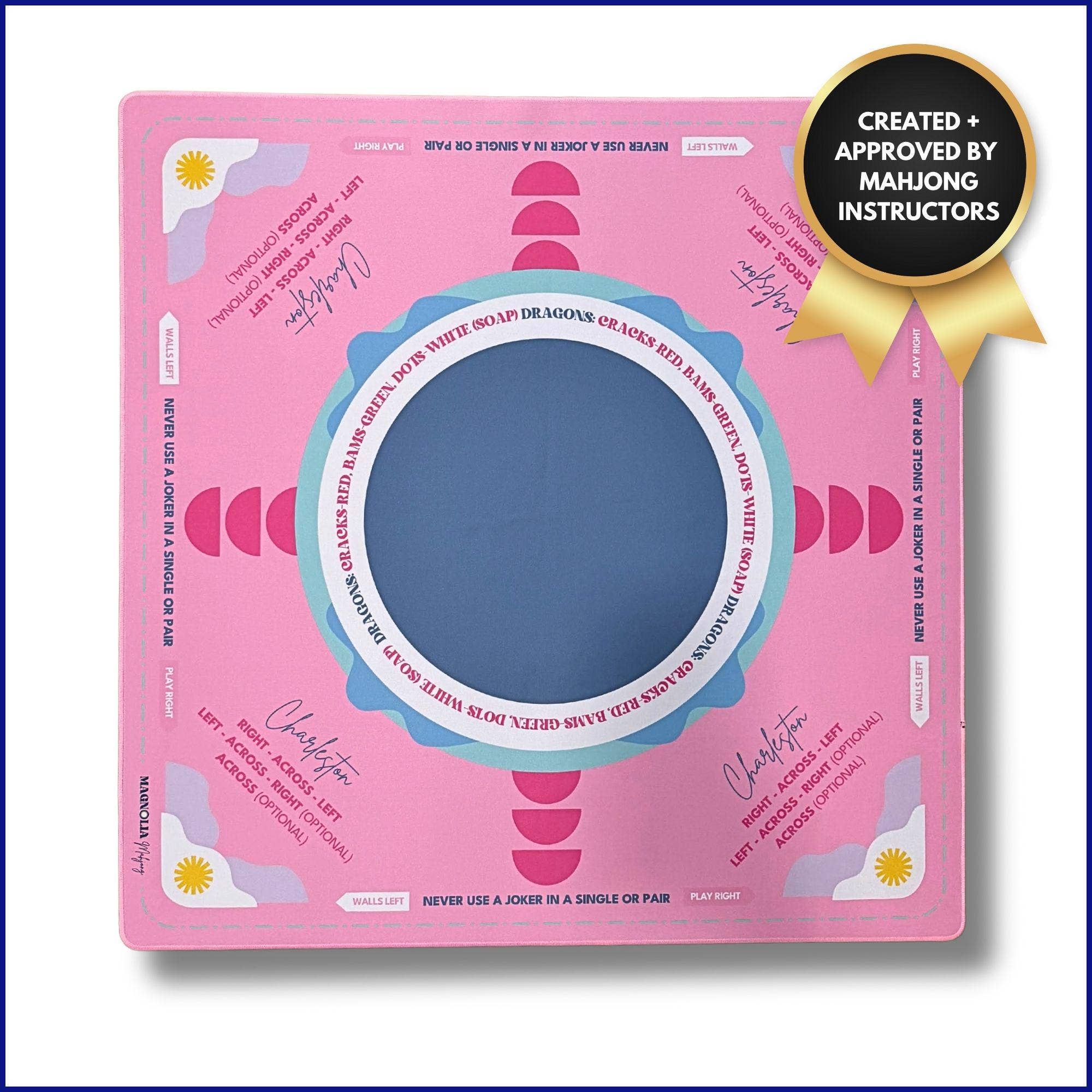 Morningside Mahjong - Wholesale Board Game - Magnolia Mahjong Neoprene Charleston Learning Mat5