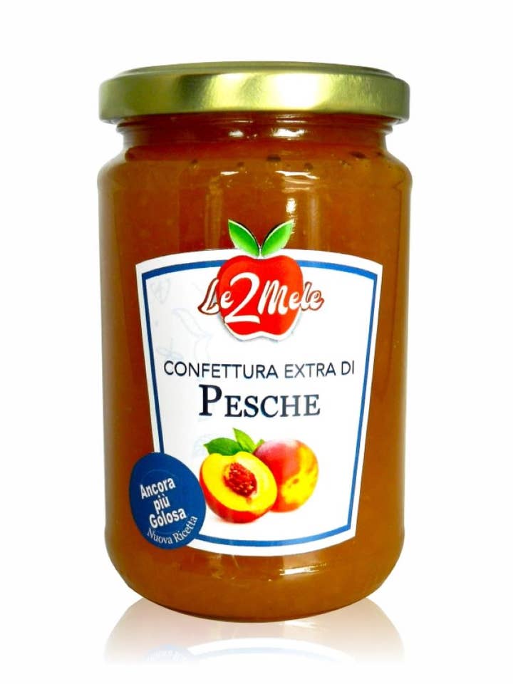 Doce Extra de Pêssego - Feito em Itália - Vegan por atacado de Le 2 Mele