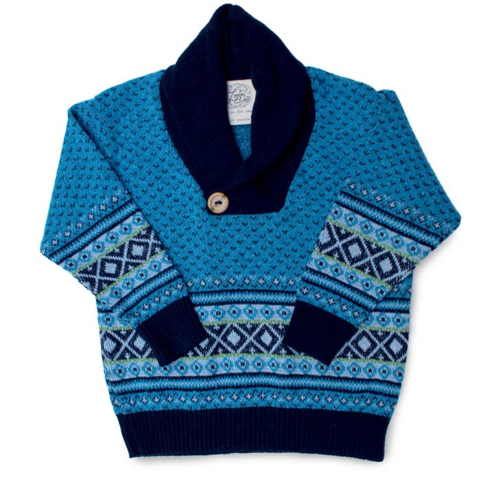 Outdoorsman - Maglione in cotone riciclato per bebè, colore: Blu navy per la vendita all'ingrosso da parte di loop collection