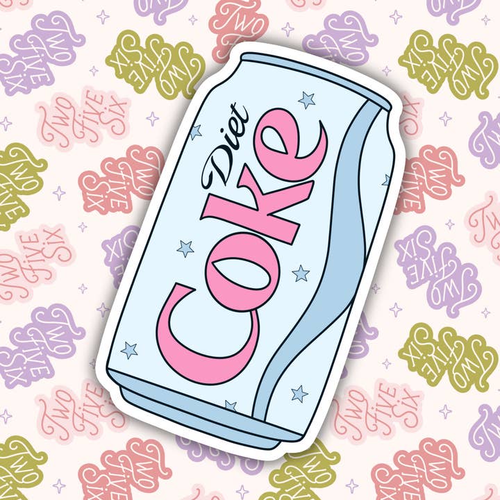 Sticker Diet Coke pour la vente par 256 Craft Co